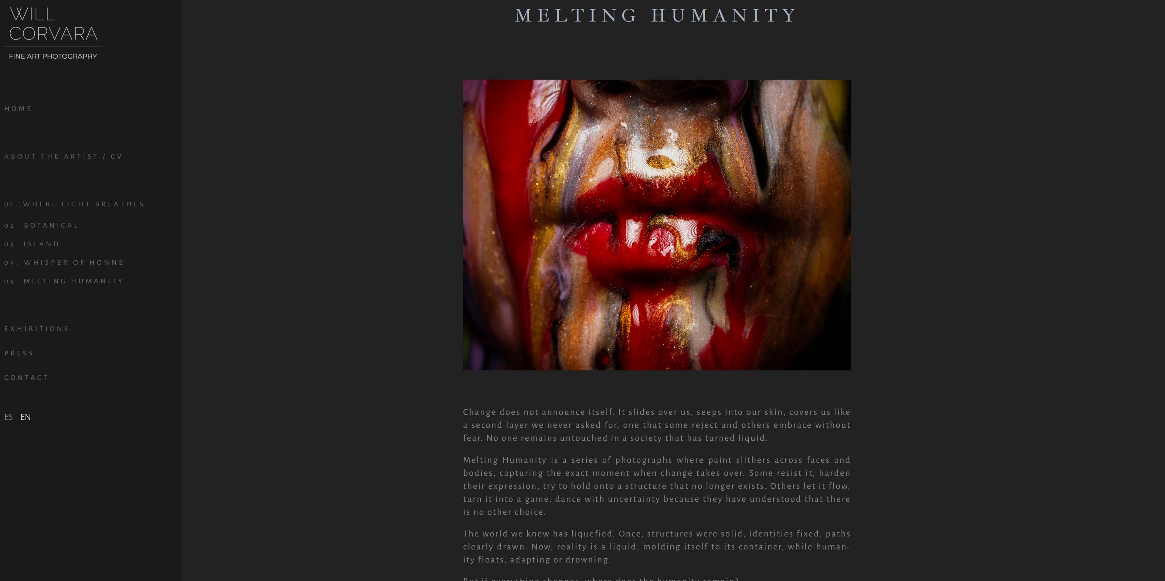 Will Corvara — Artista